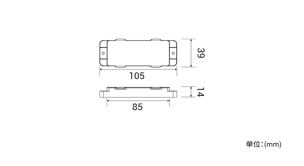 YD-DGY-35X105 方型点光源